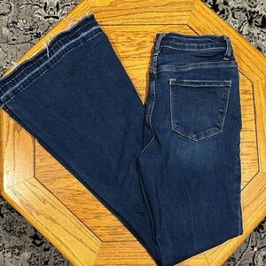 *CEROS* Dark Wash Flare Jeans Size 24